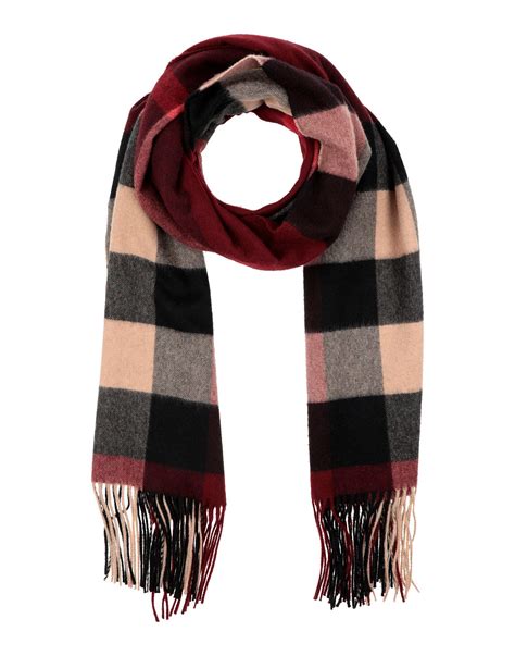 burberry oblong maroon scarf|Burberry scarf 2024.